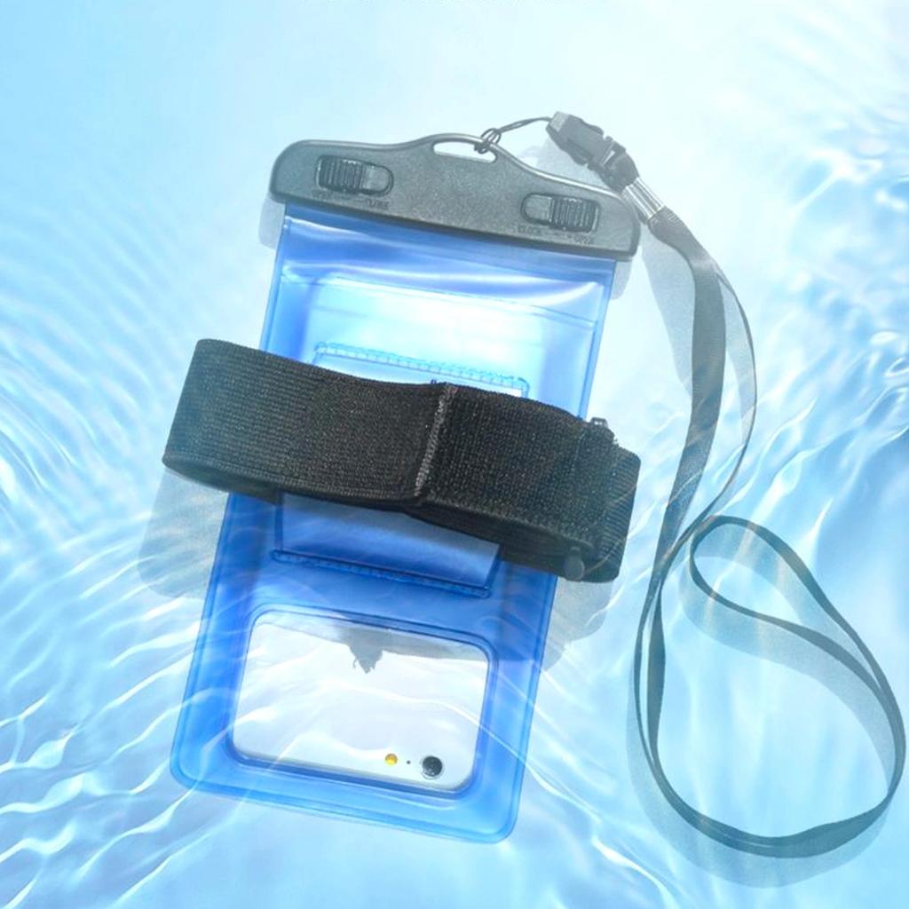 Waterproof Case With Pvc Armband - Orange