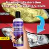 Professional Car Headlight Repair Paste,easyto-use Headlight Maintenance Kit,repairs Oxidized, Yellowed,and Cloudy Car Headlight