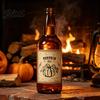 Dekoracyjne Naklejki w Stylu Vintage 12szt Halloweenowe Etykiety na Butelki Wina Retro z Czarownicą Czaszką Straszny Wystrój Szklanego Słoika Nietoperz Dynia Wzór Samoprzylepne