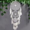 Concentric Circle Hook Flower Dreamcatcher Wedding Scene Decoration Dreamcatcher Hanging Decoration Homestay Hanging Decoration