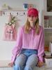 Olinkeompeulliteu Round Logo Ball Cap (Magenta)