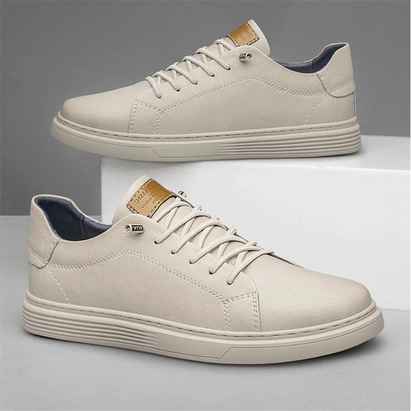 Italian Brand Black Genuine Leather Oxford Shoes UNISEX Casual Shoes Lace Up Flat Sneakers Luxury Shoes for Men Big Size: 36-47