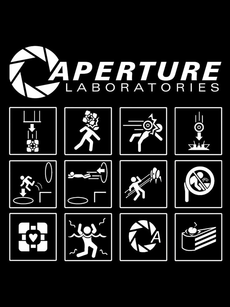 Portal Aperture Science Labs Portal Game Oversized T-Shirt