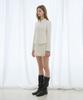 Leijeumiya Selena Matching Wool Tweed Pants Skirt [Ivory]