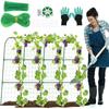 Vegetable Plant Climbing Frame Raised Bed U Shape Vine Cucumber Support Stakes Tomatoes Grapes Growth Trellis Sturdy