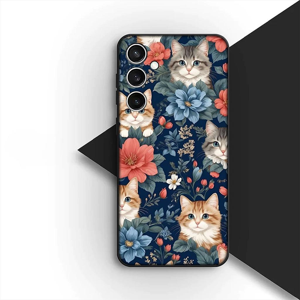 Cover for Xiaomi Redmi Note 12 11 10 A3 Pro 10A 10C 12C Note12 5G 4G Casing Silicone Phone Case Comics Meow Kitten Cat