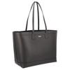 Burberry Letter Logo Open Closure Design Leather Tote Bag Women Tote Bags Black 80840391