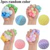 Creative Vivid Mesh Grape Stress Balls Squishy Toys Stress Relief Tactile Squeeze Fidget Toy For Office Classroom Prizes