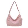 New Corduroy Bag Female Students Class Crossbody Bag Large Capacity Commuter Jane Tote Bag About Shoulder Bag