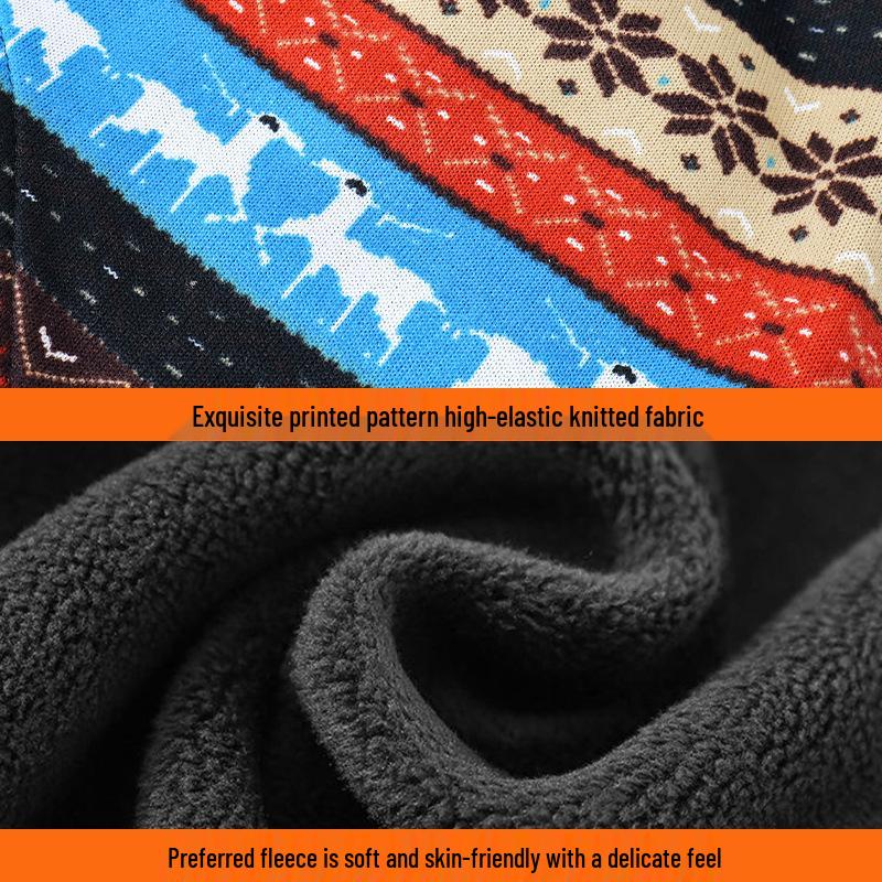 Thermal Fleece-Lined Windproof Hat with Ear Protection - Comfortable for Long Wear, Ideal for Cold Weather