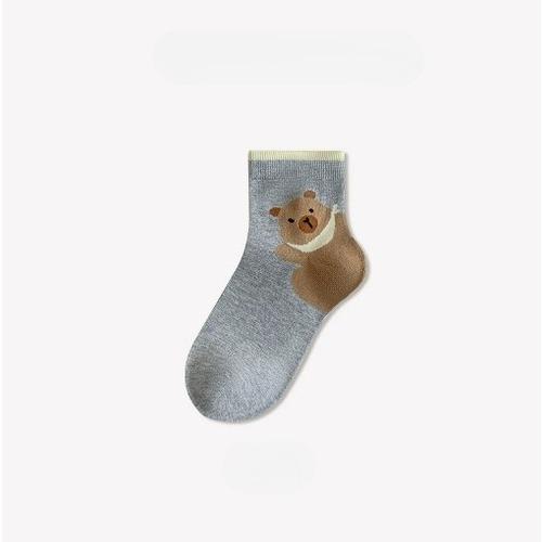 Korean Socks Female Cartoon Puppy Tube Socks Fashion All-match Dachshund Socks New Style