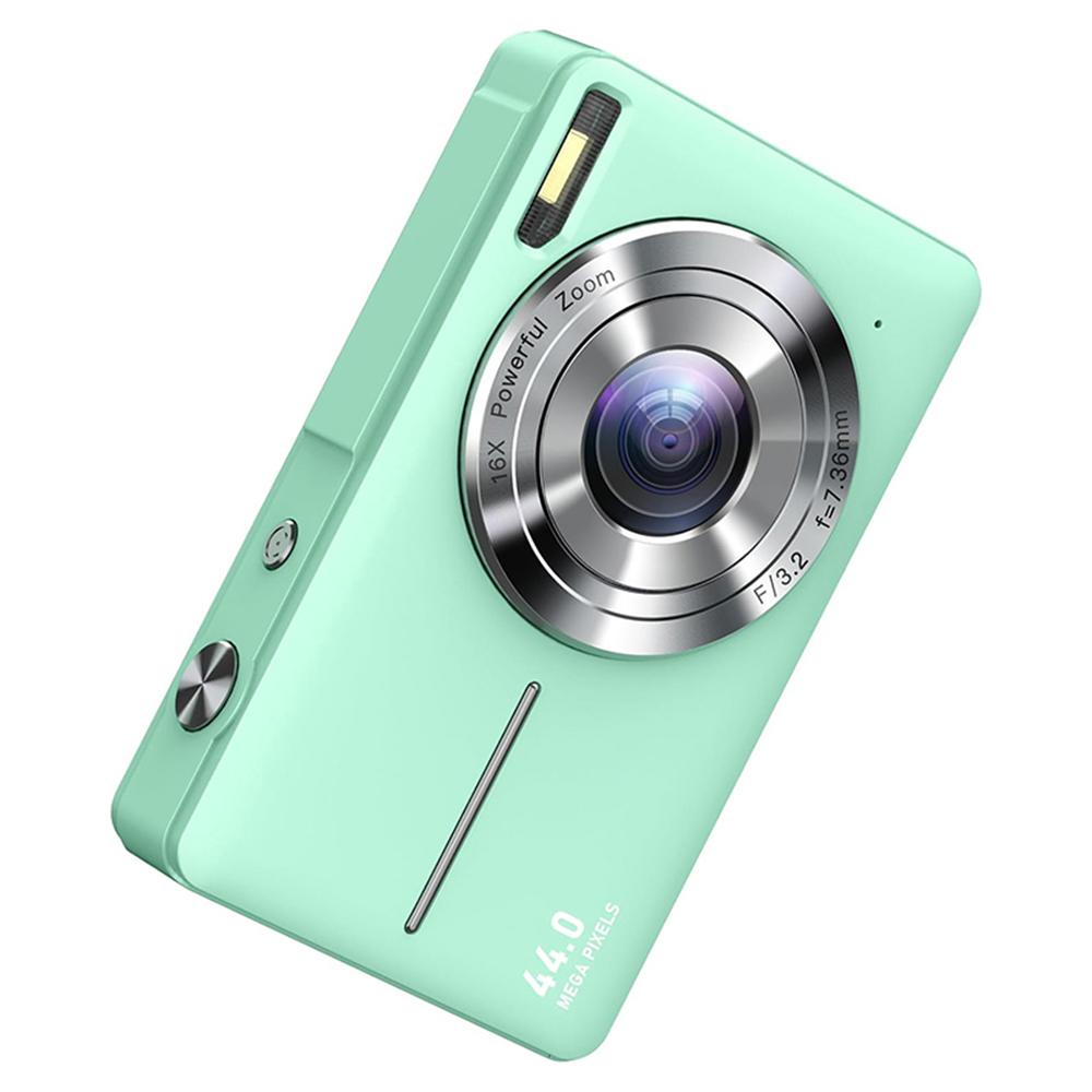 

DC403L-AF 44MP 1080P HD Цифровая камера Детская профессиональная камера для фотосъемки с картой памяти 32 ГБ Green