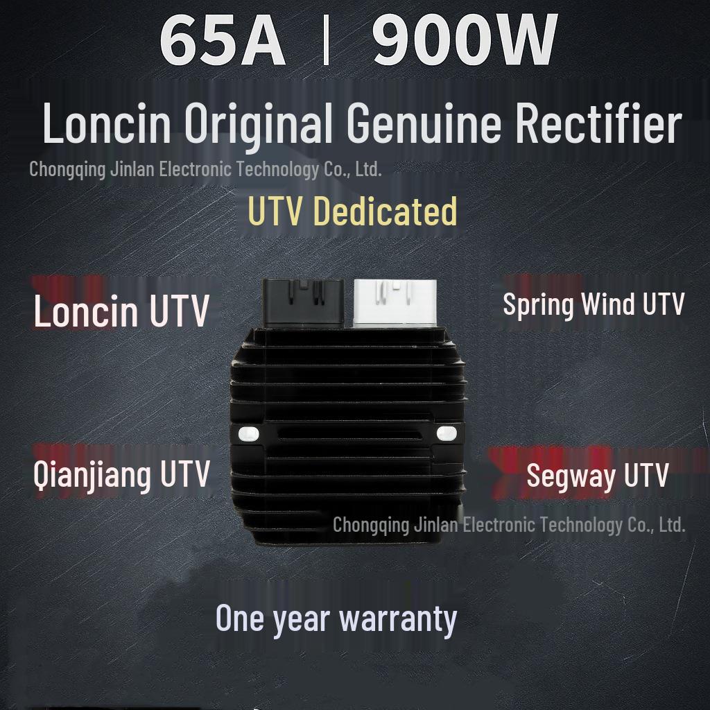 Loncin 65A High-Power Rectifier for CFMoto Qjiang 800-1000CC UTV Universal for Motorcycle