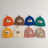 Baby Wool Hat Autumn and Winter Korean Version of Children's Warm Pullover Hat Cute Super Cute Big Eyes Men and Women Children Knitted Hat