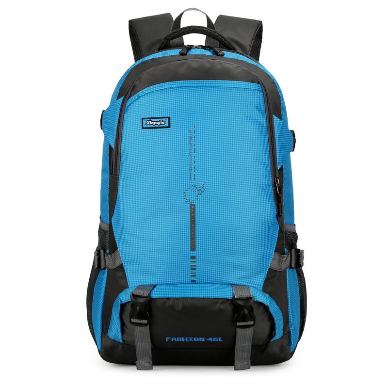 Lightweight Water-Resistant Oxford Backpack for Camping, Hiking, and Travel