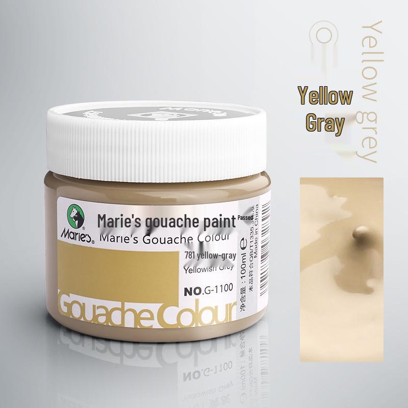 Mali Concentrated Gouache Paint Refill - Jelly Pigment for Art Exams