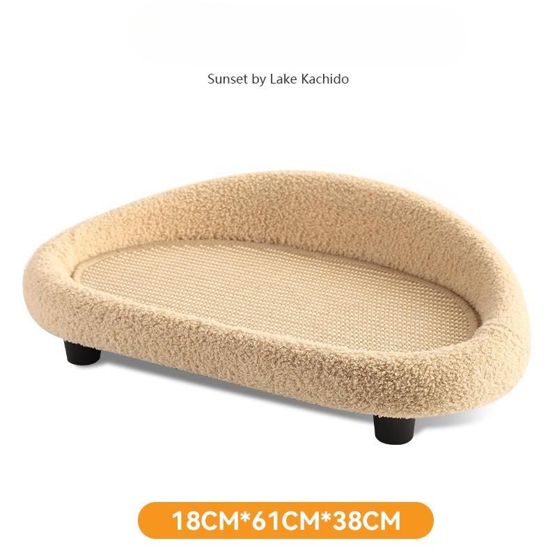 

Multifunctional Cat Scratcher Cardboard Cat Sofa Bed Wear-Resistant Cat Lounge L