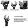 Adjustable Adjustable Wrench 45 Steel Open End Wrench Black Oxide Wrench  General Maintenance