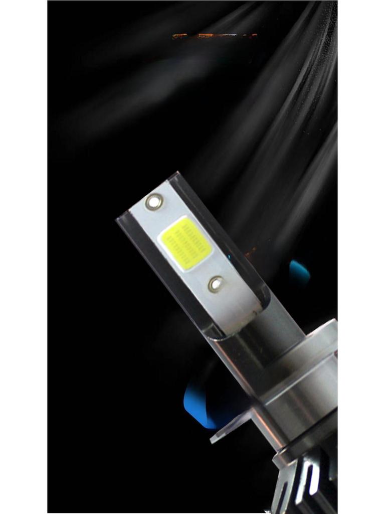 Super Bright Spotlight Car LED Headlight with F2 COB Lamp Beads for H1, H7, H4, H11 Bulbs.