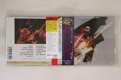 CD ALBERT COLLINS - Frozen Alive! Plus Live In Japan KICP2398 ALLIGATOR 1993 Japan Obi Blues Used