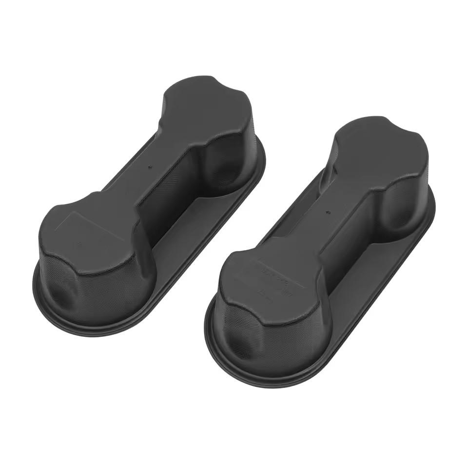 2Pcs for Mazda CX-80 CX80 2025 TPE Water Cup Holder 3rd Row Non-slip Insert Drinks Tray Organizer Car Interior Accessories