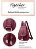 Chic Women's Korean-Style Minimalist Soft Leather Backpack – Simple, Large Capacity, Casual Design