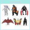 Set mit 6 mechanischen Godzilla-Monster-Actionfiguren Sammlerspielzeug und Dekorationsfiguren