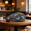 Ethnic Style Beret Hat For Women And Men Soft Polyester Fabric Adjustable Perfect For Daily Wear And Outdoor Activities