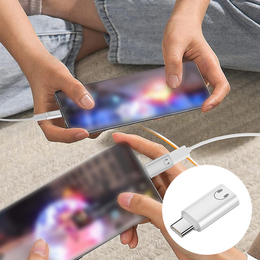 Type C To Lightning Earphone Adapter USB C Male To IOS Female Audio Converter For Iphone 15 16 Samsung USB C Lightning Adapter