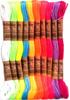 Embroidery Threads Yarn Mix Colors 8M 10 Pcs