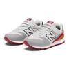 New Balance Kids' 996 Bungee Lace Grey/Beige/Red YV996JQ3