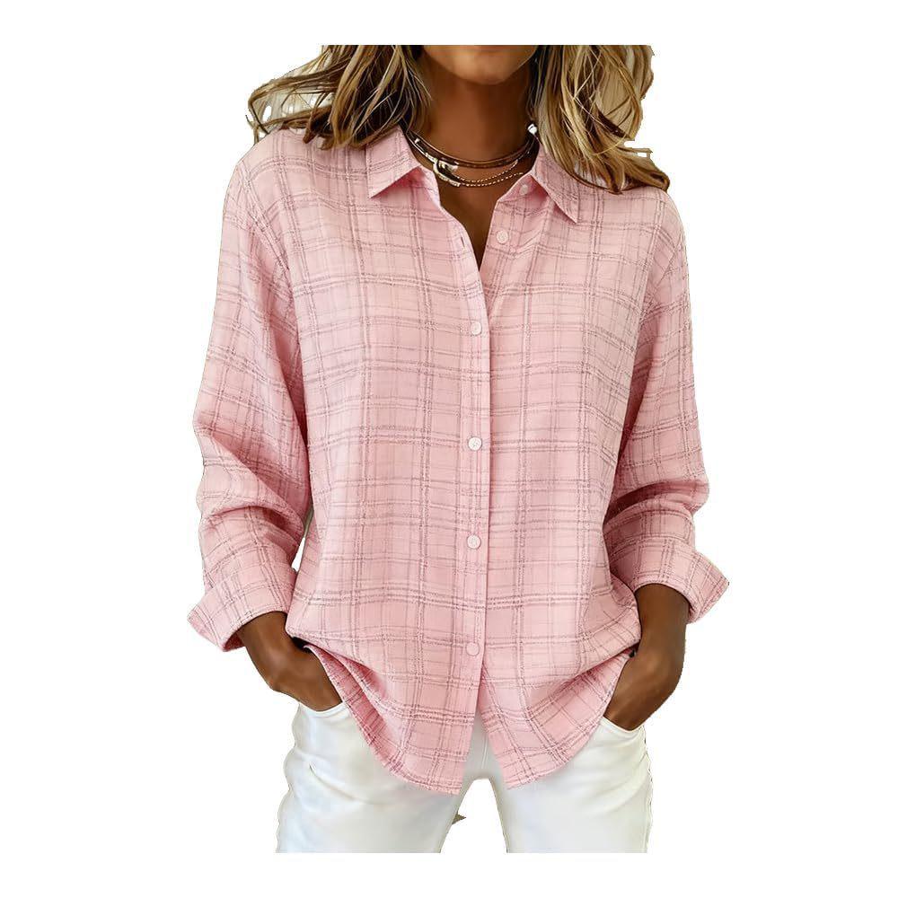 2025 TEMU 3D Print Women's Autumn Shirt - Trendy European & American Style