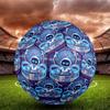 Cosmic Bot Crew Print Size 5 Soccer Ball, Standard Match Football for Sports Game and Team Practice, Ideal Gift for Soccer Fans