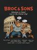 Seibeueodog Broc&Sons Rome Half-Sleeve T-Shirt (Kids & Unisex Size ~5Xl) (A Type)