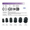 10Pcs Nylon Cable Gland Kit Waterproof Ip68 Cable Gland Joints Adjustable Locknut Pg7 Pg9 Pg11 Pg13.5 Pg16