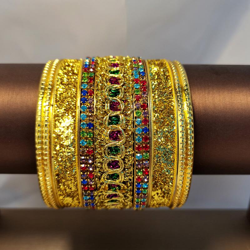 Exotic Indian Belly Dance Bangle Bracelet - Jewelry for Performers