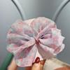 Pink Sweet Girl Side Clip Bangs Ponytail Headwear