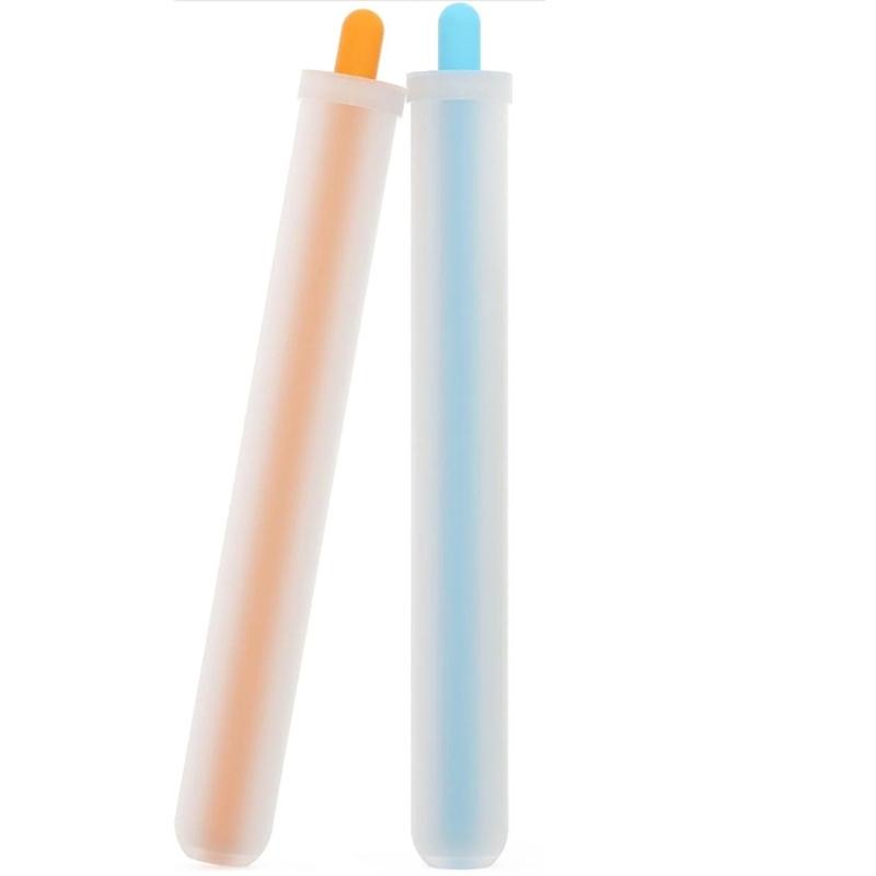 Silicone Ice Straw Mold Reusable Drinking Straw Mould Milkshakes Ice Straw Maker Tool for DIY Beverage Milk Teas Straw
