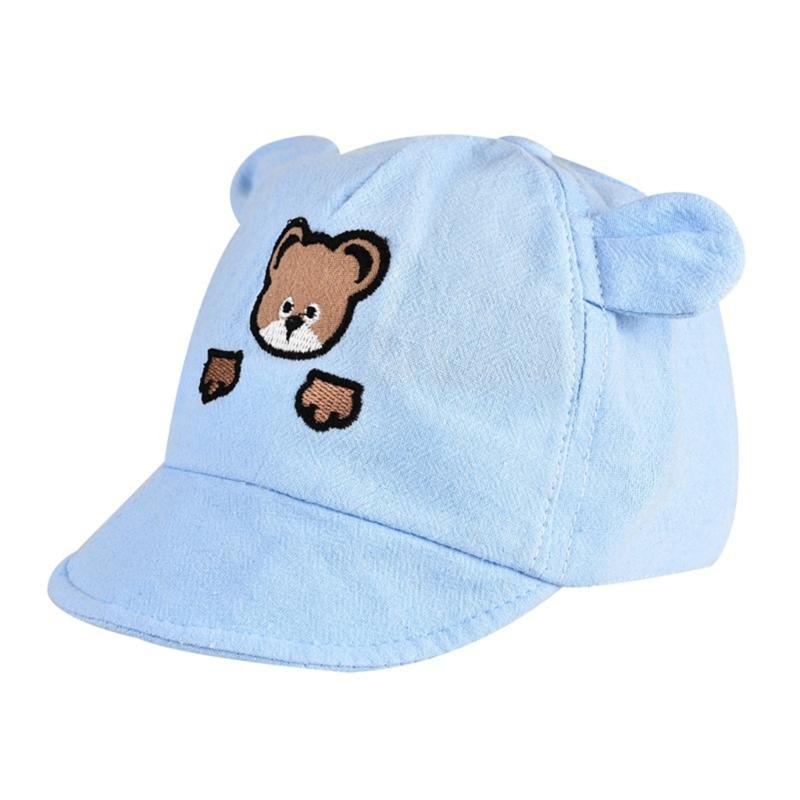 Breathable Beach Kids Bonnet Comfortable Headwear Polyester Hat Baby Baseball Hat Sun Protections Hat for 6-36 Month