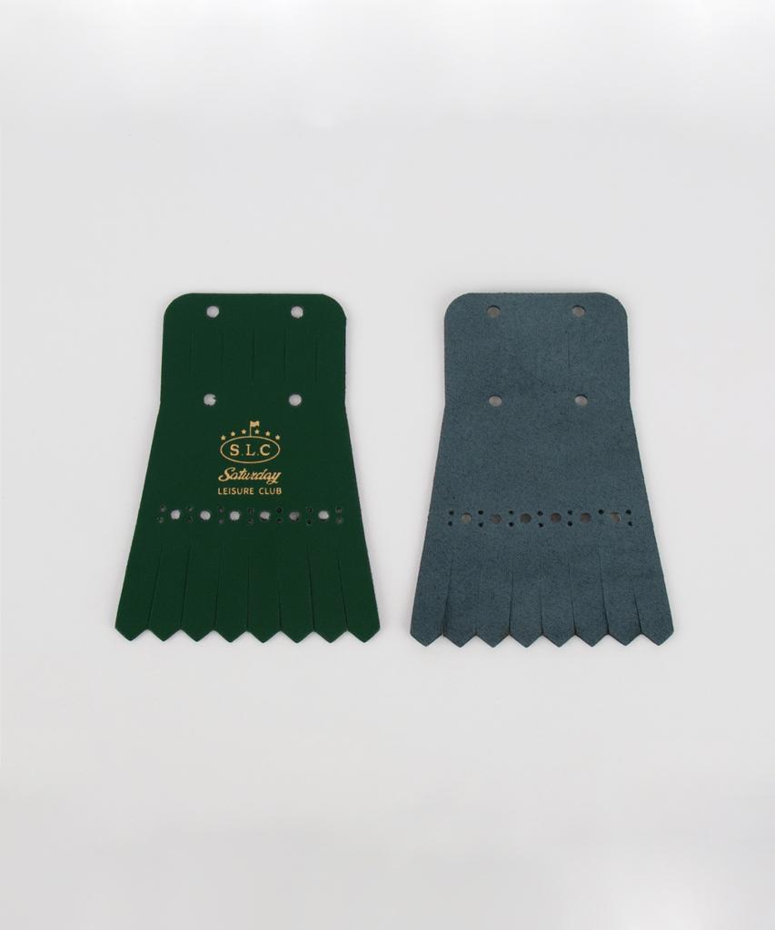 Saturday Leisure Club Leather Kiltie - British Racing Green