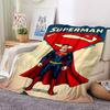 1pc Superman Flannel Throw Blanket Soft, Warm & Cozy for Couch, Bed, Office, and Travel Versatile All Season Gift, Christmas Present