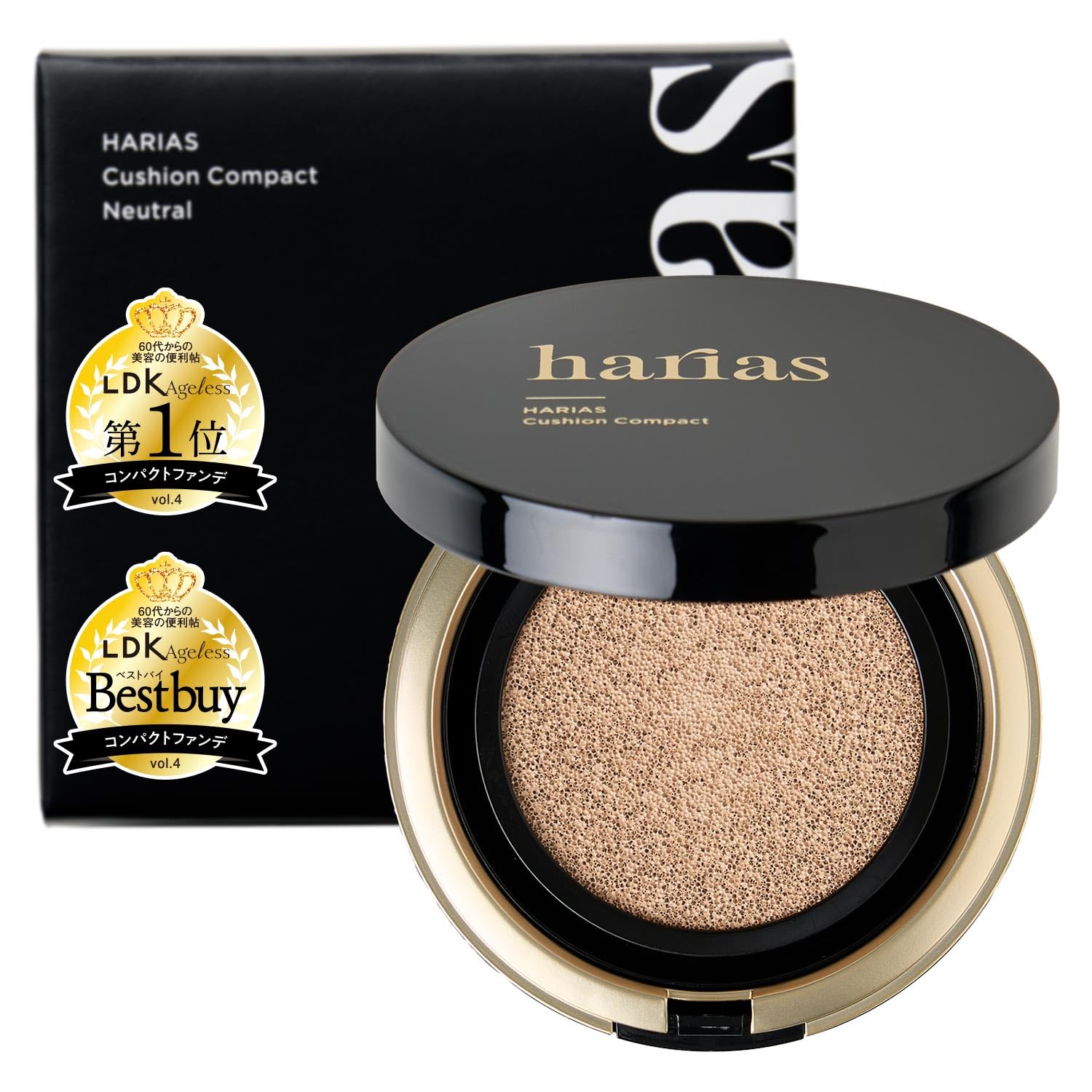 

HARIAS Cushion Foundation Niacinamide Serum Foundation Popularity Ranking (Official) SPF50+ Quasi-drug (Amber) янтарь