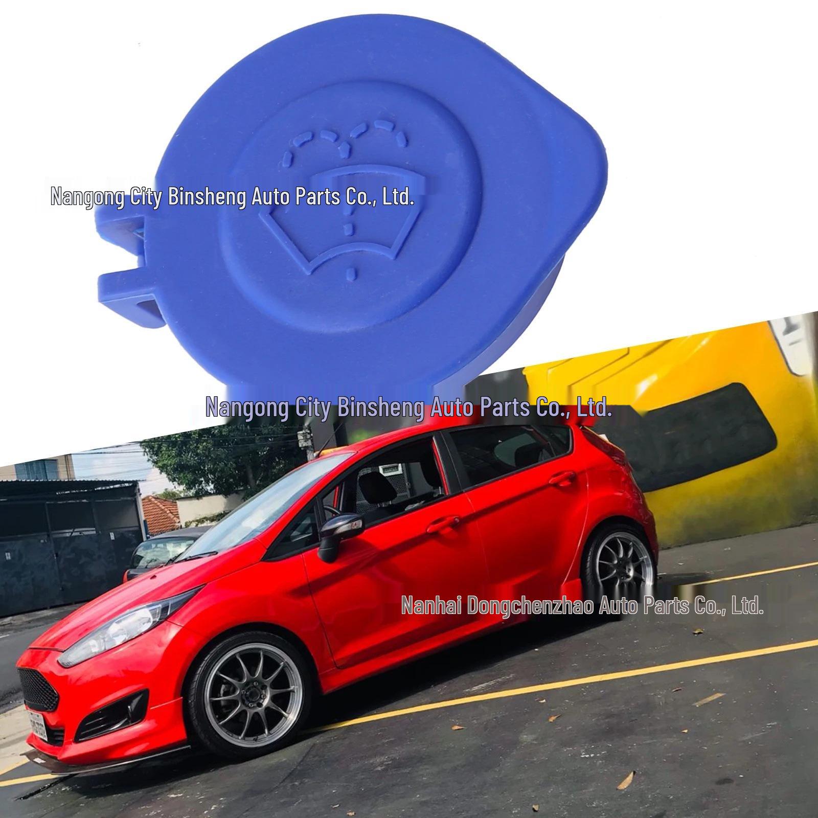 Part 8A6117632AB fits the windshield washer fluid reservoir of Ford Fiesta models from 2010 to 2018.