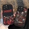 Slipknot Band Phone Cover For IPhone 16 15 14 13 12 11 Pro Max Plus Leather Soft Case