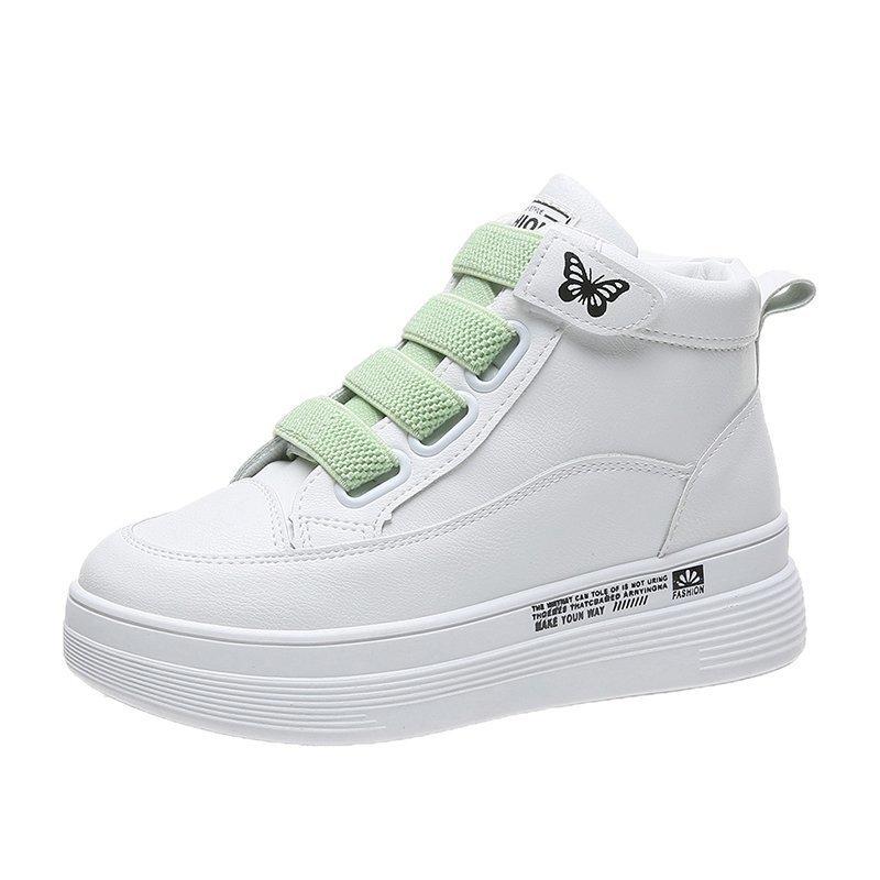 Zapatos de mujer Moda Zapatos casuales para mujeres Aumentar zapatillas de  deporte de mujer Plataforma Alta Superior Cálido Felpar Zapatos de invierno  de felpar para niñas comprar a buen precio — entrega