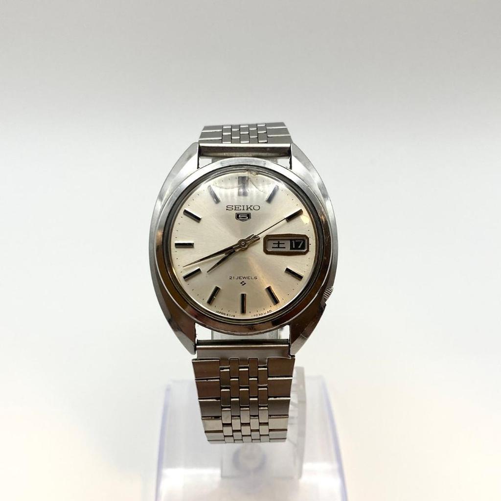 Used SEIKO Watch Working Condition 6119-7030 Automatic i506