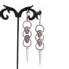 Beautiful Punk Skull Dangle Earrings