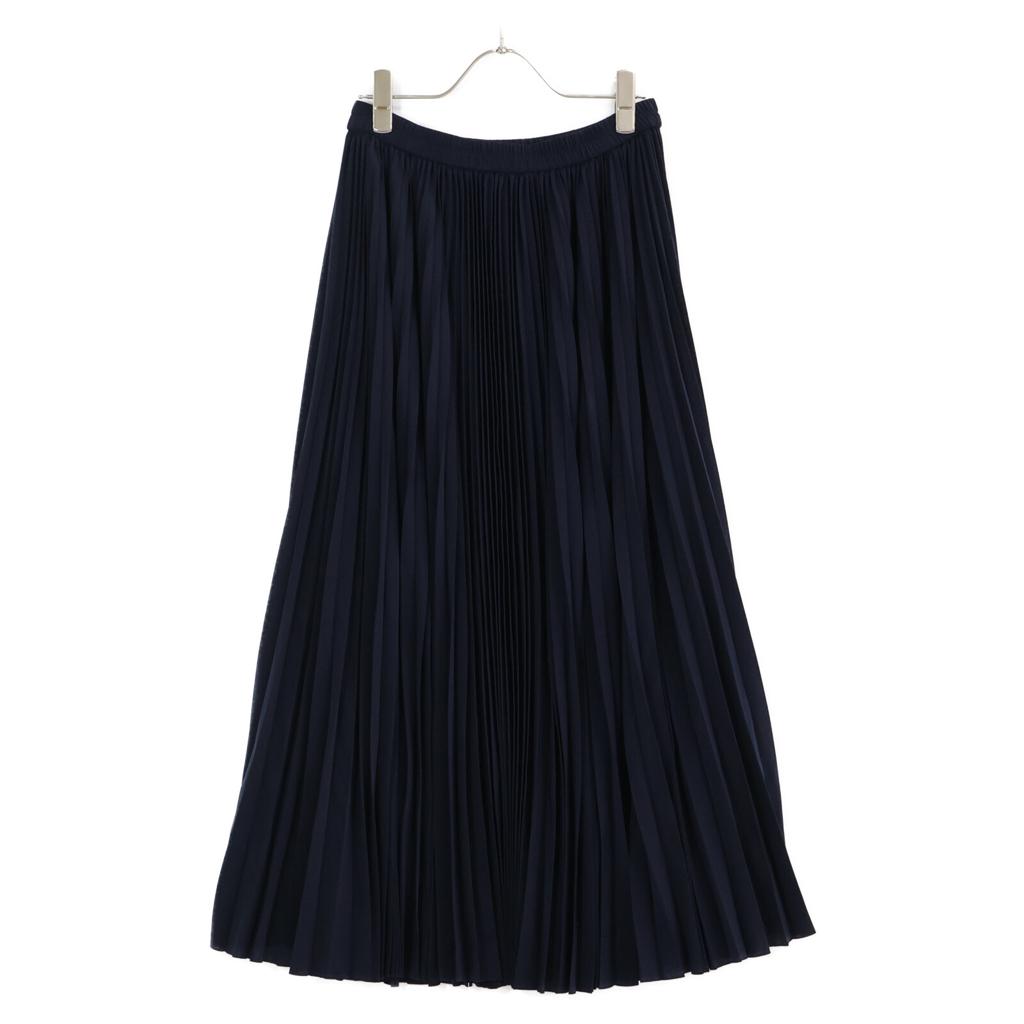 Theory Luxe 23 Years Navy Refined Pleats 2 Pilil Skirt Skirt 38 NavyUsed