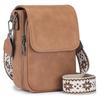 Hot-selling Women's Commuter PU Fashion Versatile Messenger Bag Large Capacity Multi-function Snap Button Shoulder Mobile Phone Bag Women