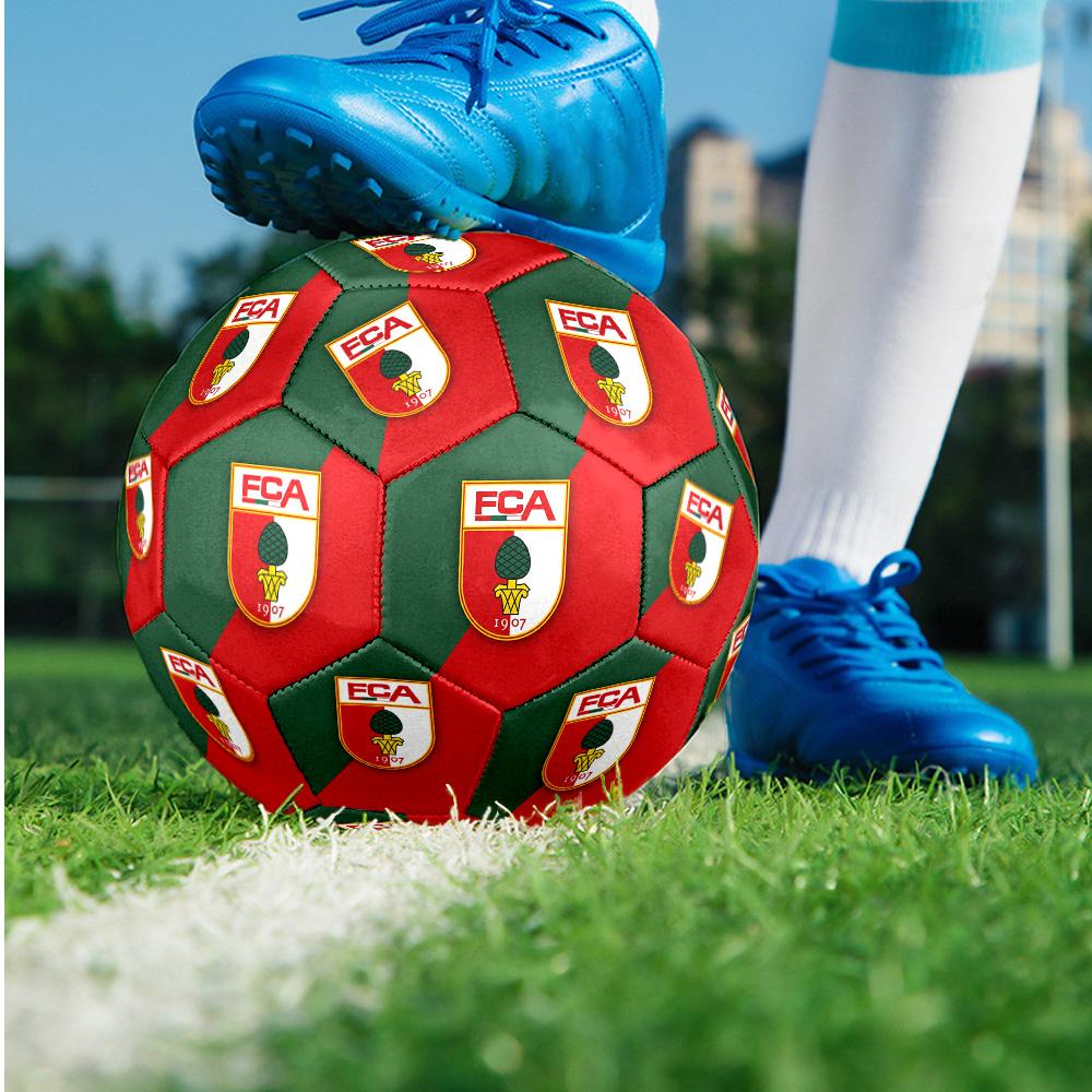 FC Augsburg FC Size 5 Standard Football Durable Training Match Soccer Ball for Adult Outdoor Sports